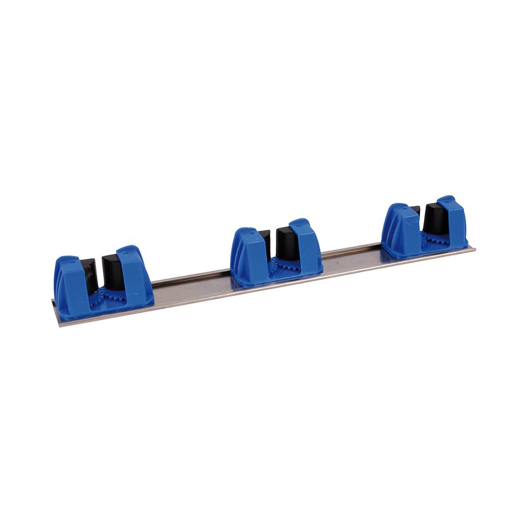 RS 101771 Wall Tidy for up to 3 handles, Blue