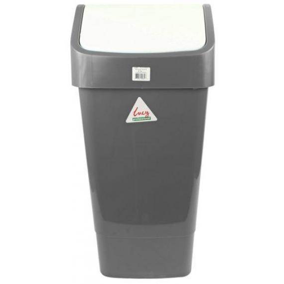 SYR 50LSBGRNT SWING TOP BIN  50LSBGRNT