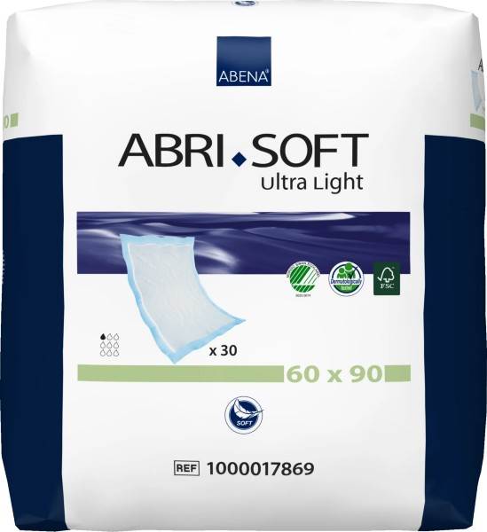 Underpad Abri-Soft Ultra Light 90x60cm x30