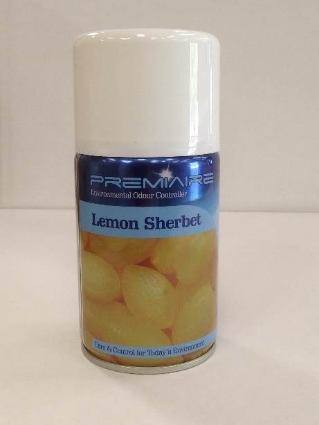 Air Freshener for wall dispensers, 270ml cans, Lemon Burst Fragrance