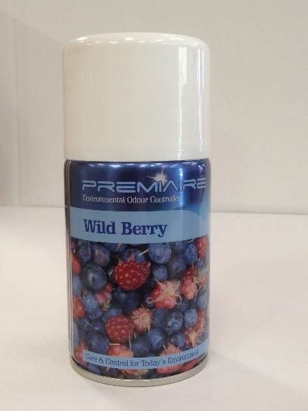 Air Freshener for wall mount dispensers, 270ml can, Wild Berry Fragrance