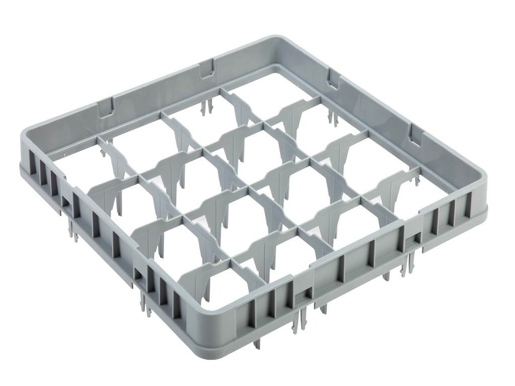 AMERBOX GLASS TRAY 16 COMPARTMENT - GREENAMB-1625GR