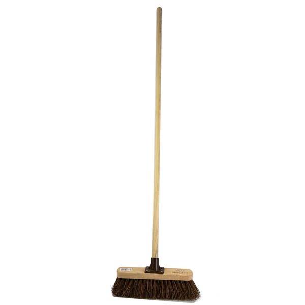 12" Stiff Broom Head with Stale