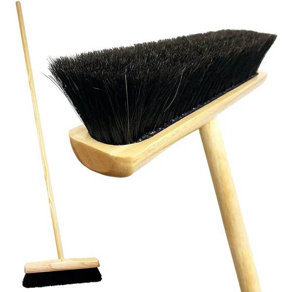12" Soft Broom Head with Stale