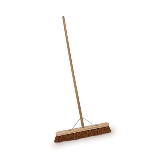 24" Soft Broom Complete with Stale & Stay