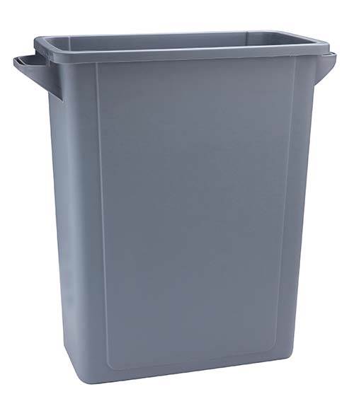 BEAUMONT 65 LITRE GREY SLIM RECYCLING BINBAR-3491