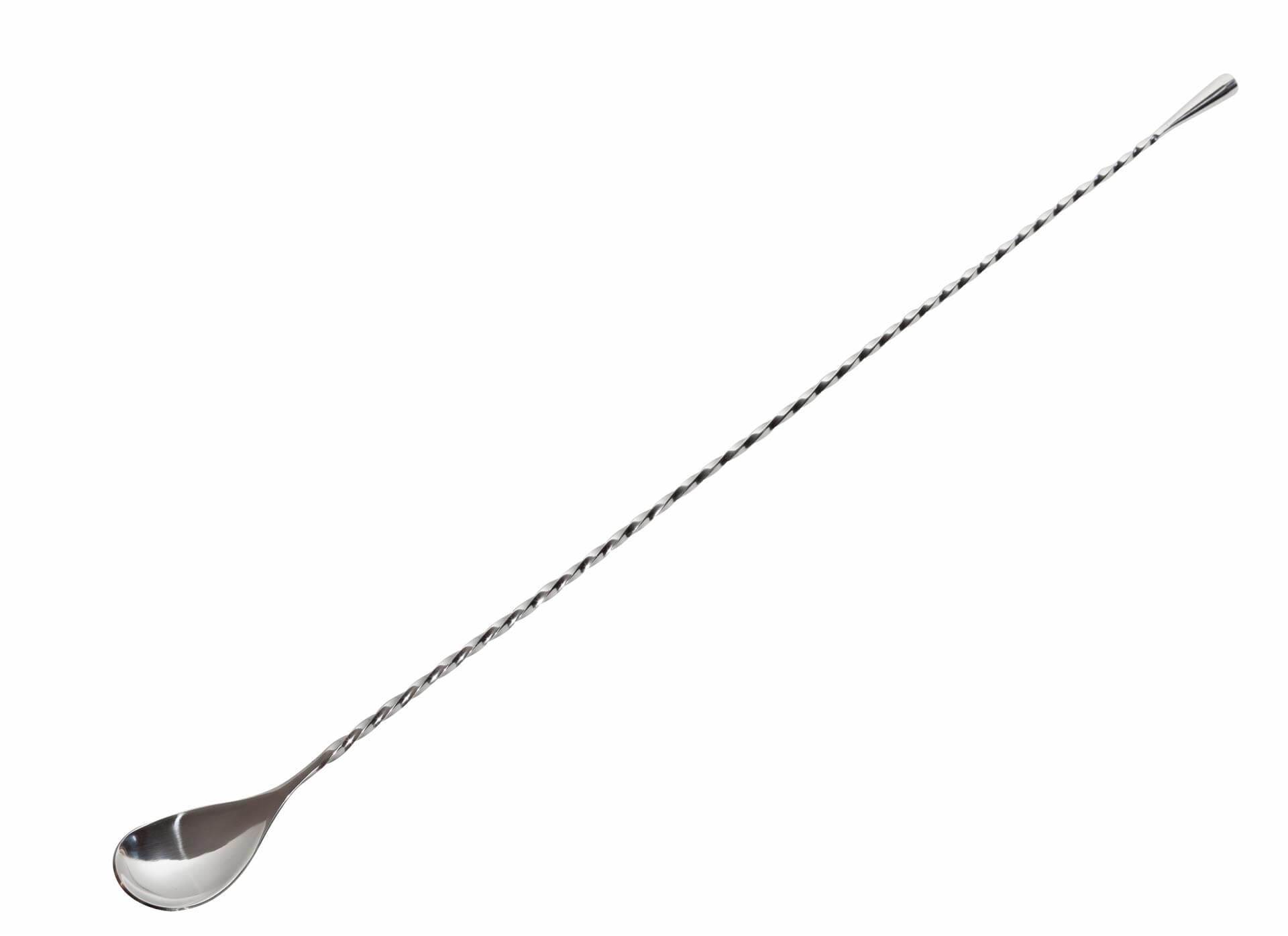 BEAUMONT MEZCLAR 450mm STAINLESS STEEL COLLINSON COCKTAIL SPOON. BAR-3676