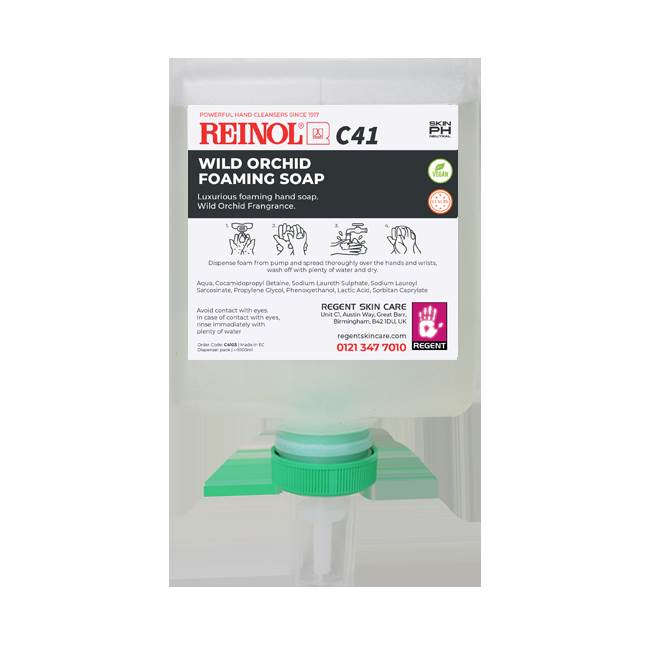 Reinol C41 Wild Orchid Foaming Hand Soap 1x 1000ml cartridge