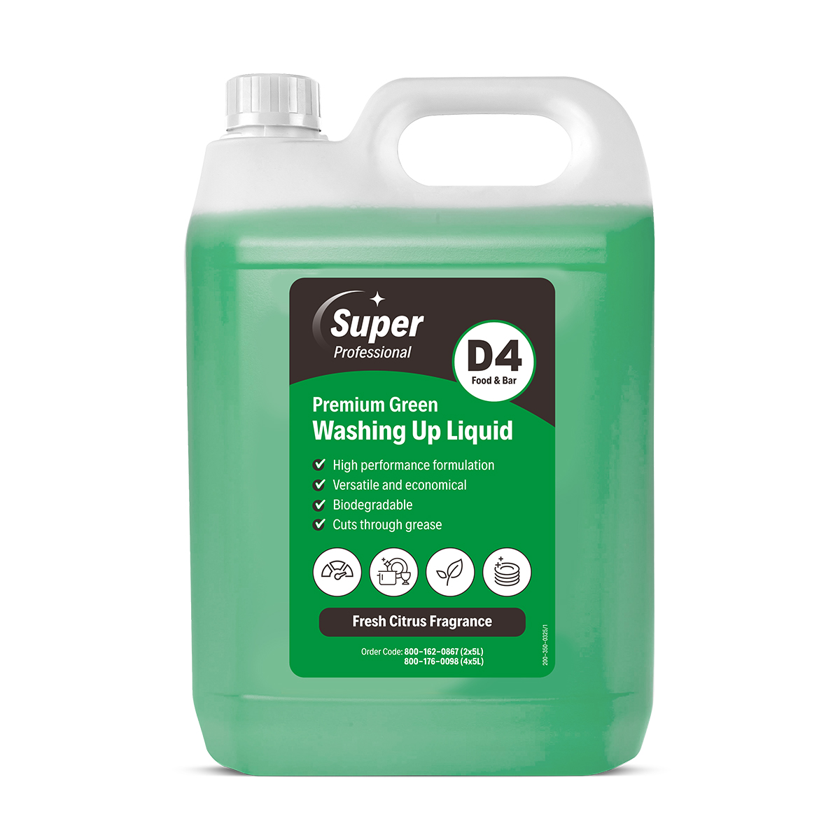 DNU CC D4 Super Concentrated Green Det 5L