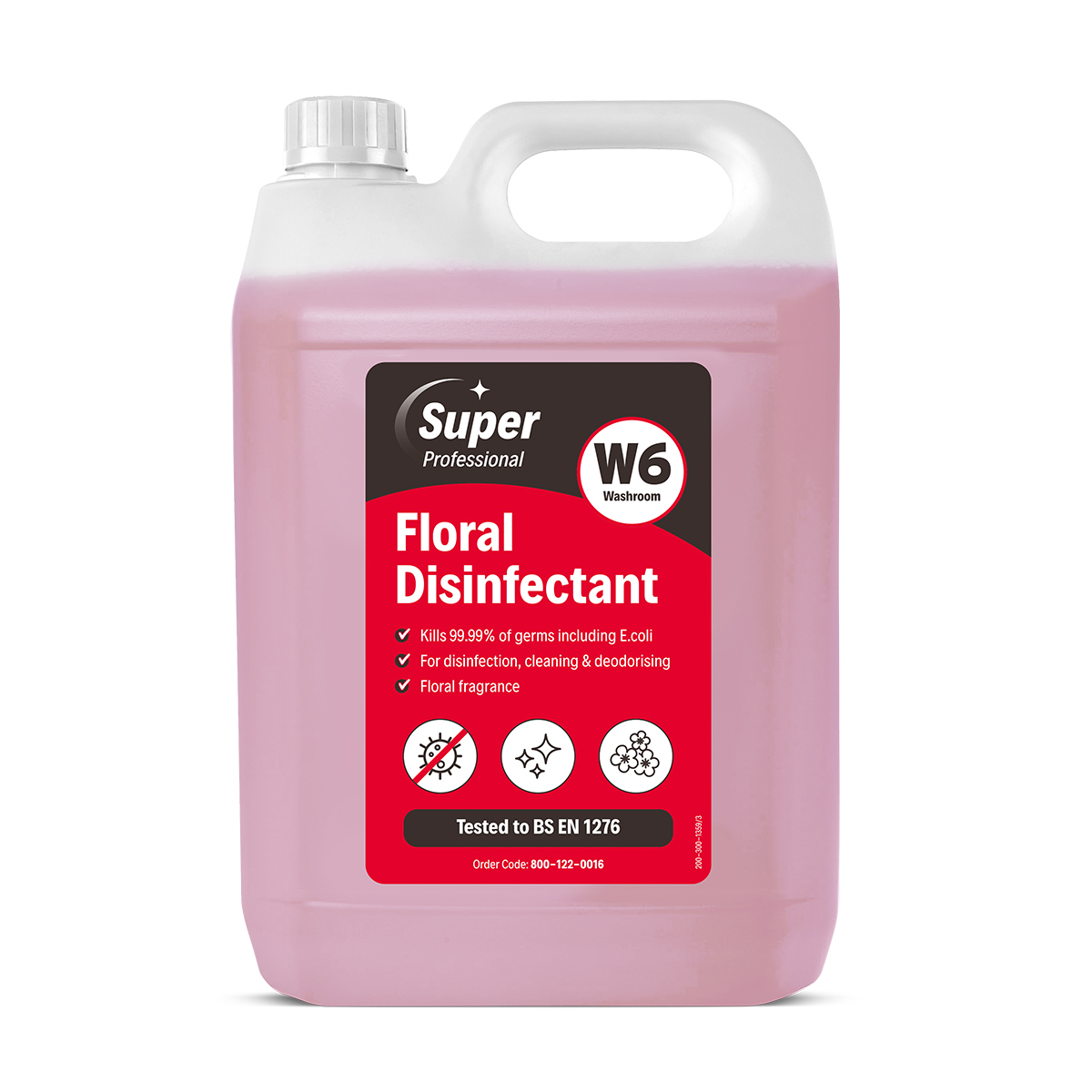 W6 Super Floral Disinfectant, 5 Litre