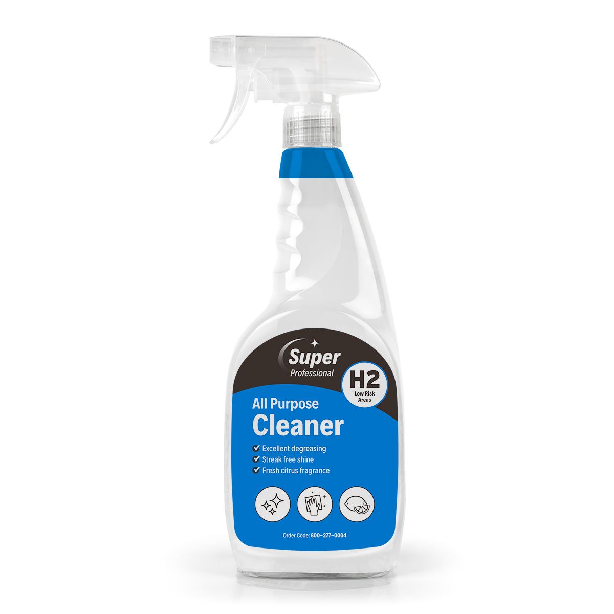 H2 Super All Purpose Cleaner 750ml Triggers