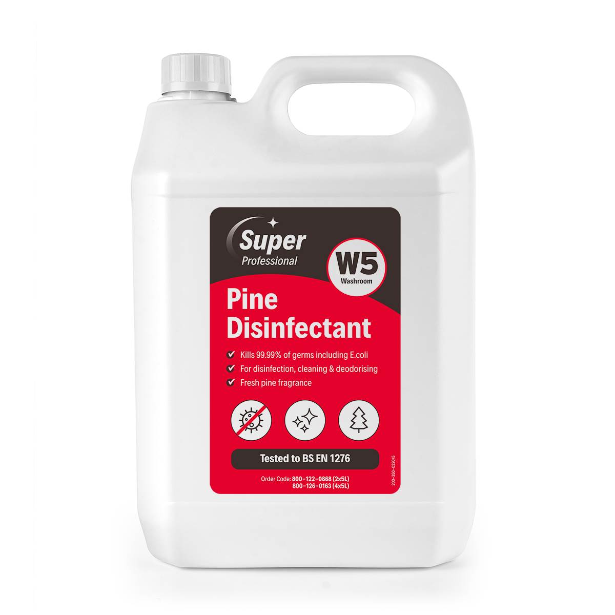 W5 Super Pine Disinfectant 5 Litre