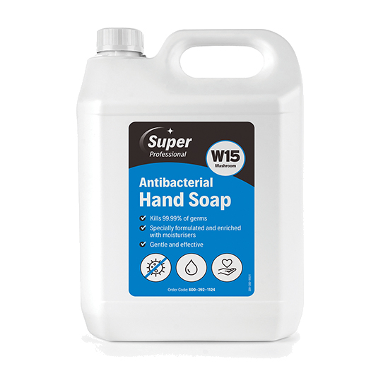 W15 Antibac Perfume Free Hand Soap 5 Litre