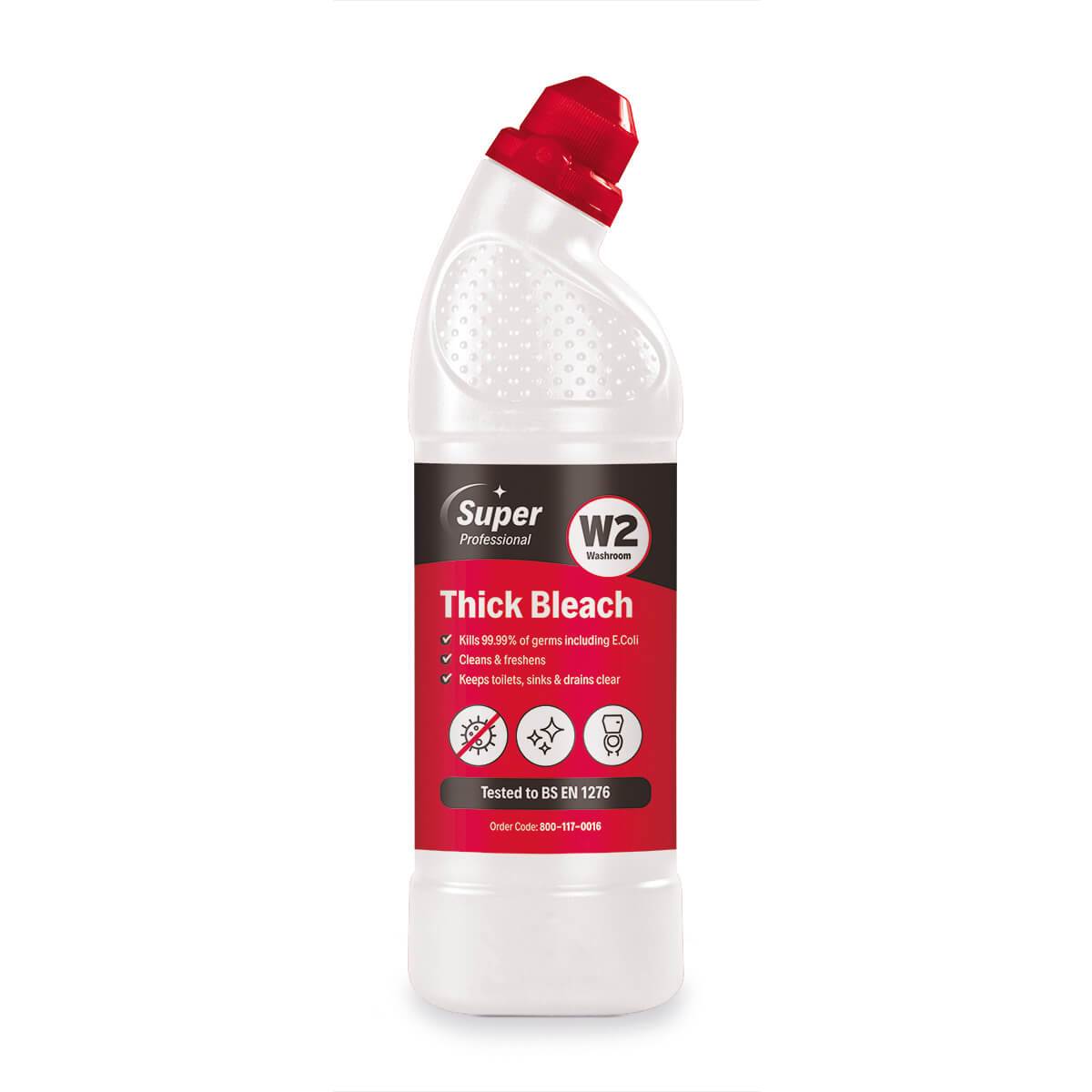 W2 Super Thick Bleach 750ml