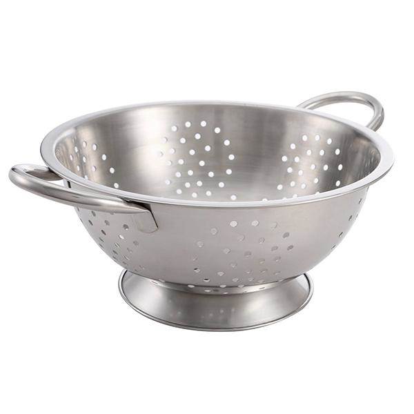 CHEF SET STAINLESS STEEL 11" COLANDERCOLANDER11