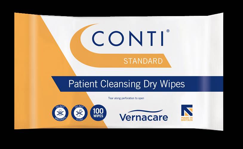 Contiwipes Standard Large Dry Wipes, CBW110, 28x 100