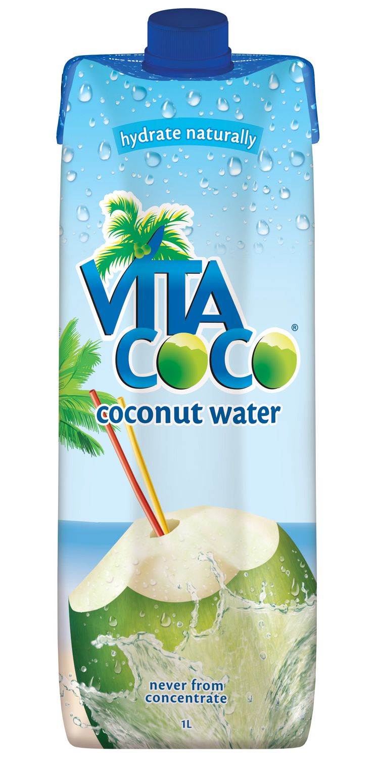 Vita Coco Natural Coconut Water 6x1Ltr