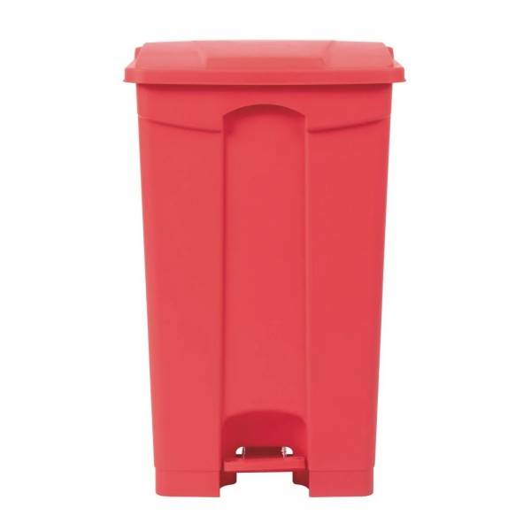 Kitchen Pedal Bin Red 87Ltr