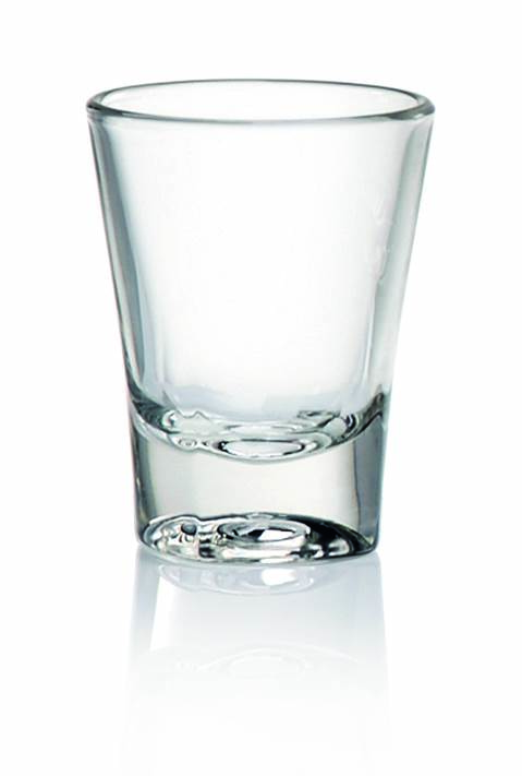 DPS MINI CONICAL GLASS 2oz/6cl x 6DPS-G1P00110