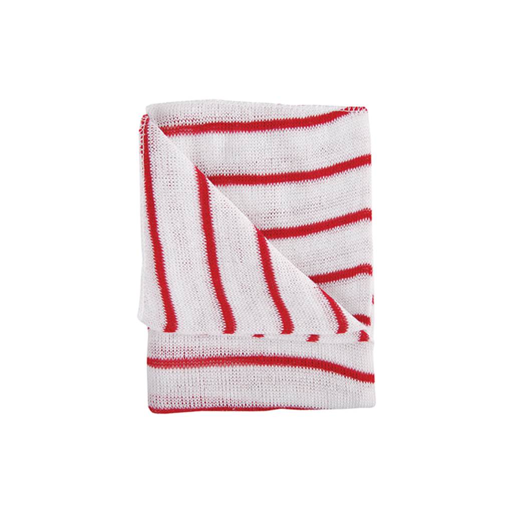 ROBERT SCOTT RED COLOUR CODED HYGIENE DISHCLOTH x 10. D/CLT-10R