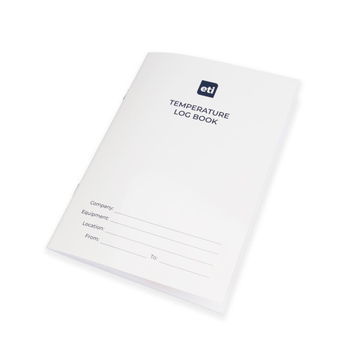 ETI A5 Temperature Log Book - White (ETI-831-100)