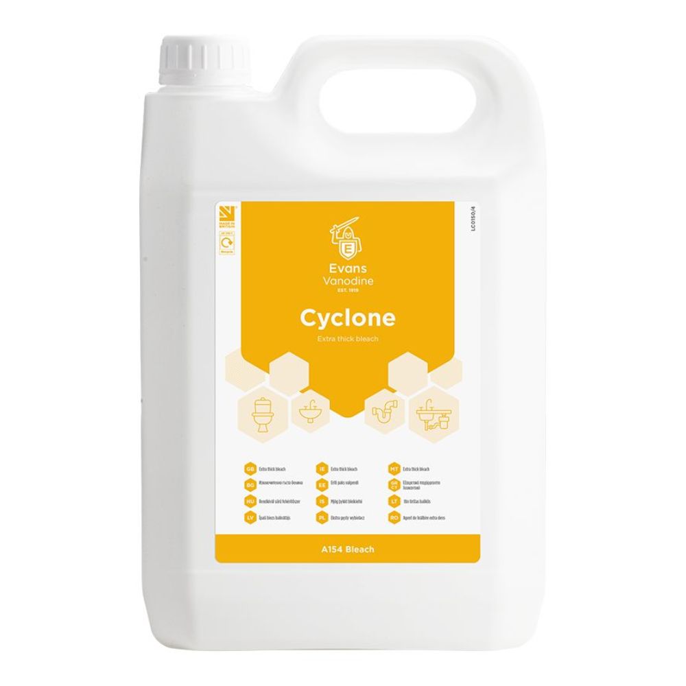 Evans Cyclone Bleach - 5 Litre (A154EEV2)