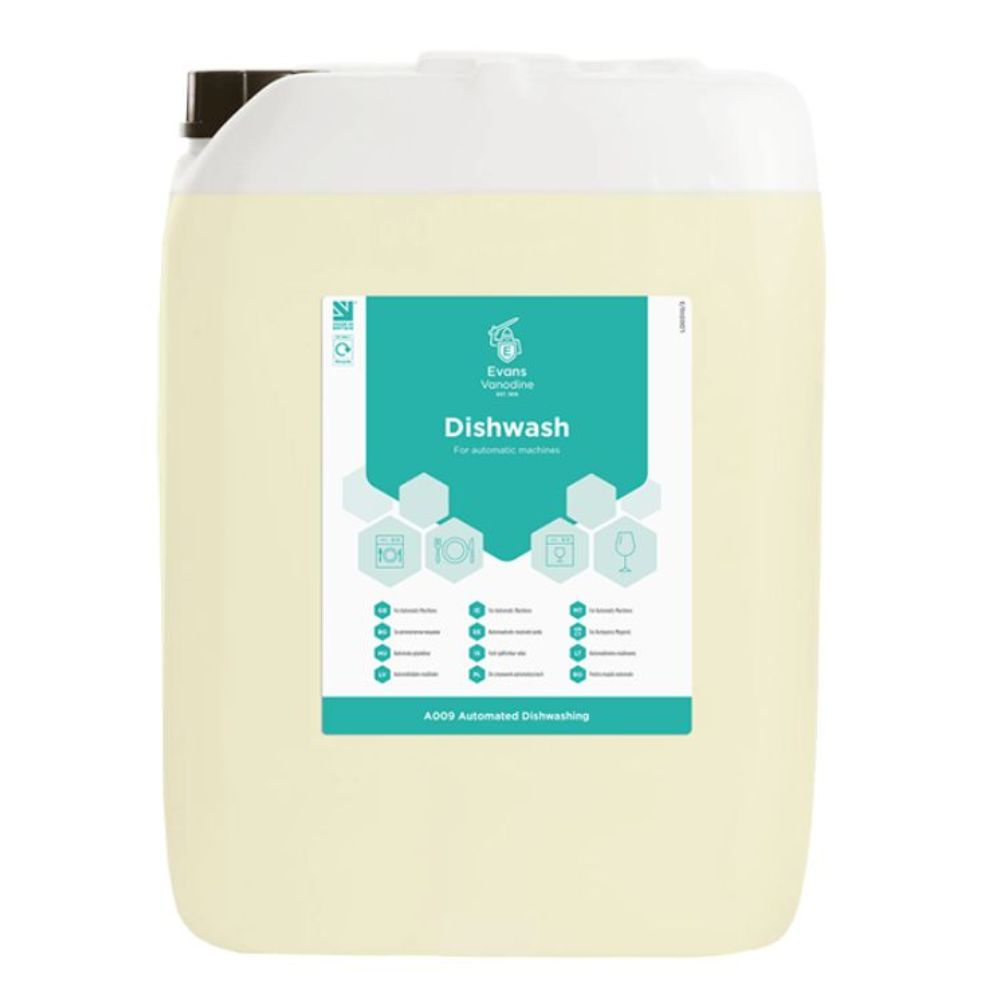 Evans A009 Dishwash Detergent - 20 Litres (A009JEV)