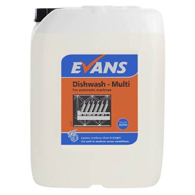 Evans A070 Dishwash Multi Detergent 20 litres