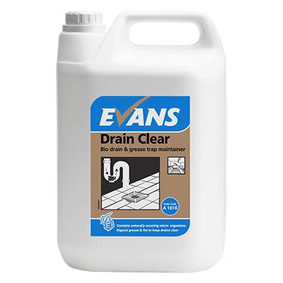Evans A101 Drain Clear 2x5 Litre