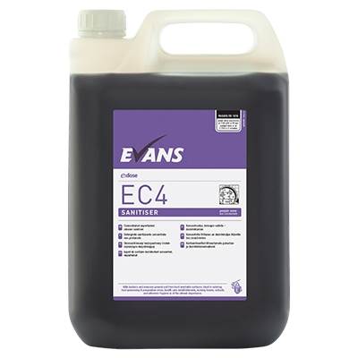 Evans EC4 A133  Surface Sanitizer 5 Litre Refil