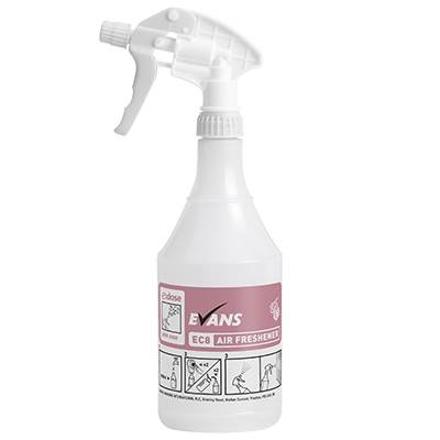 Evans EC8 D010 Air Freshener Empty 750ml Trigger Bottle