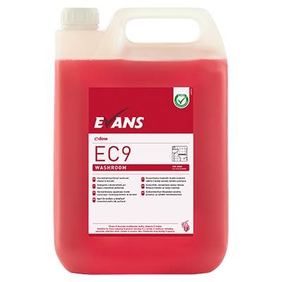 Evans EC9 A057 Washroom Cleaner 5 Litre Concentrate