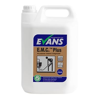 Evans A080 EMC Heavy Duty Safety Floor Cleaner, 5 Litre