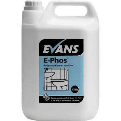 Evans A088 EPhos Perfumed Cleaner Sanitizer, 5 Litre