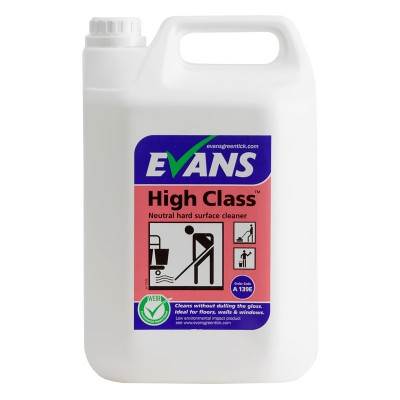 Evans A139 Highclass 5 Litre Neutral Hard Surface Cleaner