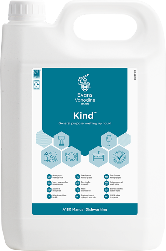 Evans Kind Washing Up Liquid - 5 Litre (A180EEV2)