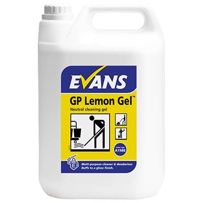 Evans A198 GP Lemon Floor Gel 5 Litre