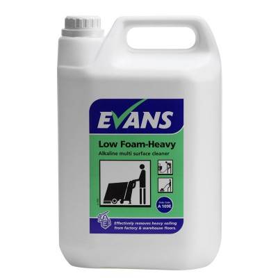 Evans A109 Low Foam HEavy Carpet Shampoo, 5 Litre