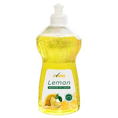 Evans Lemon Washing Up Liquid 12x500ml