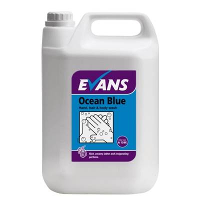 Evans A159 Ocean Blue Hand Wash 5 Litre