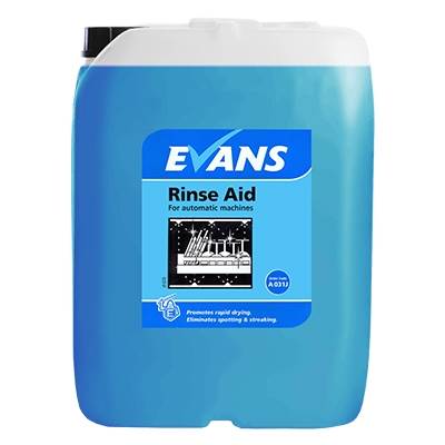 Evans A031 Rinse Aid For Autodosing Machines 20 Litres