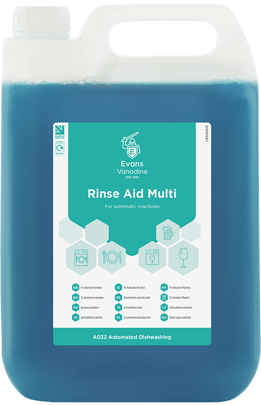 Evans Rinse Aid Multi - 5 Litre (A032EEV2)