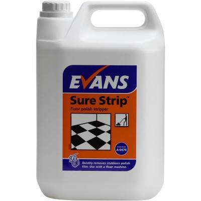 Evans A047 Surestrip High Active Floor Stripper 5 Litre