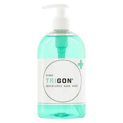 Evans A050 Trigon Unperfumed Hand Wash 6x500ml