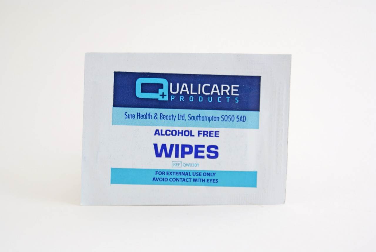 ALCOHOL FREE WIPES (100). FAIDWIPES