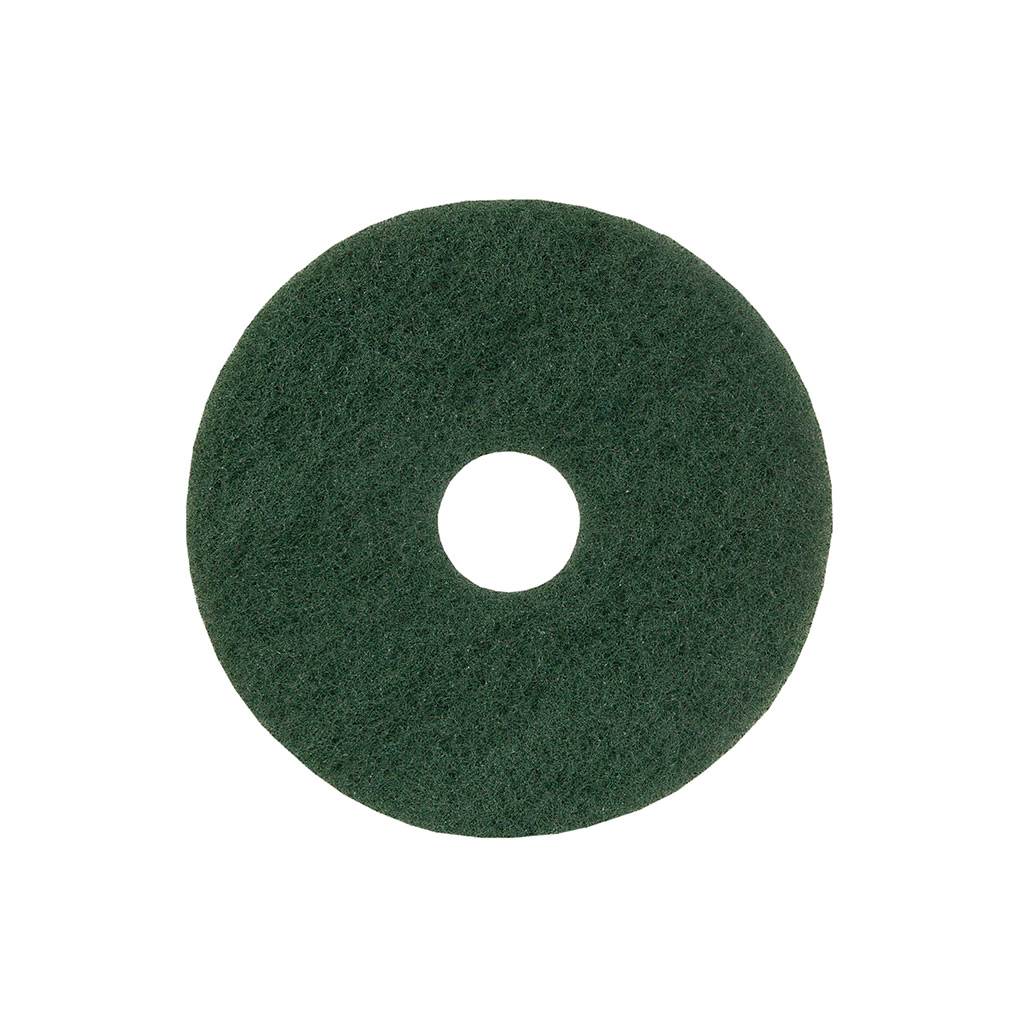 5 x 12" GREEN Floor Cleaning Pads for Machines