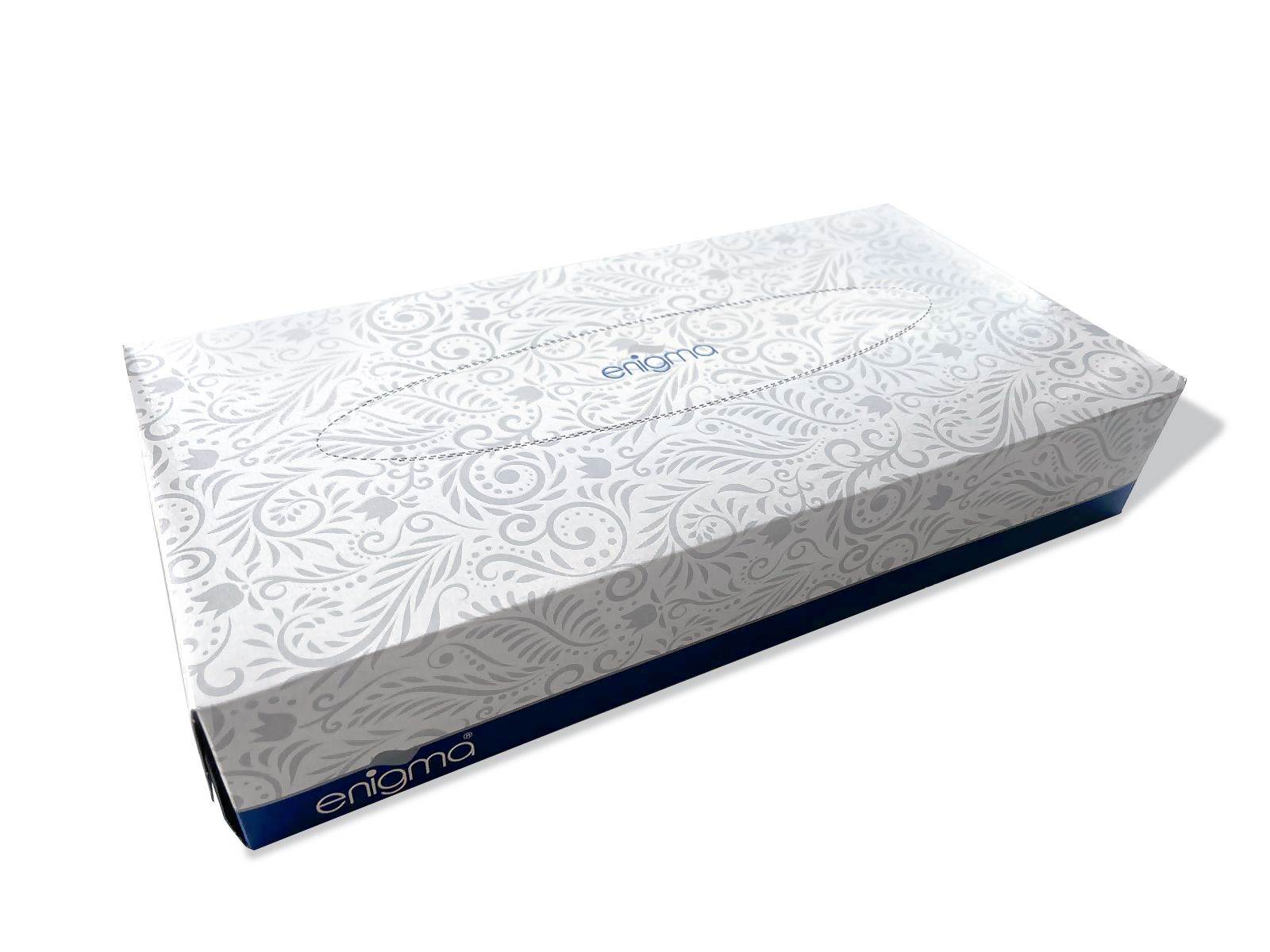 Facial Tissues, 2ply, 100 sheets per box