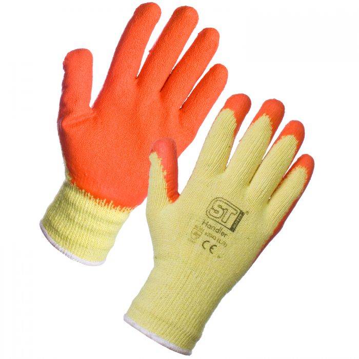 SUPERTOUCH HANDLER GLOVES - Large - ORANGEG-HANDLER