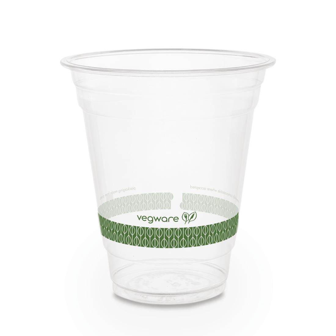 Vegware Compostable PLA Cold Cups 12oz x 1000