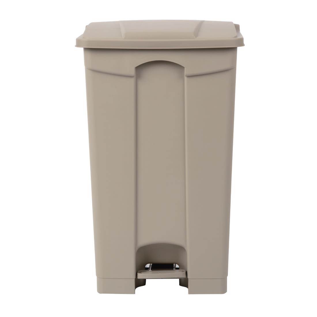 Kitchen Pedal Bin Beige 87Ltr